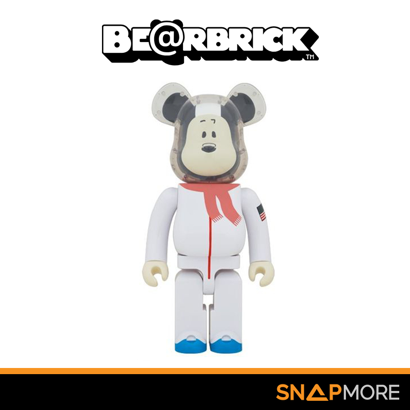 BEARBRICK PEANUTS ASTRONAUT SNOOPY 400% [BE@RBRICK] | Shopee