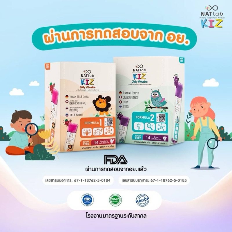 Natlab เจลลี่ วิตามิน | Shopee Thailand