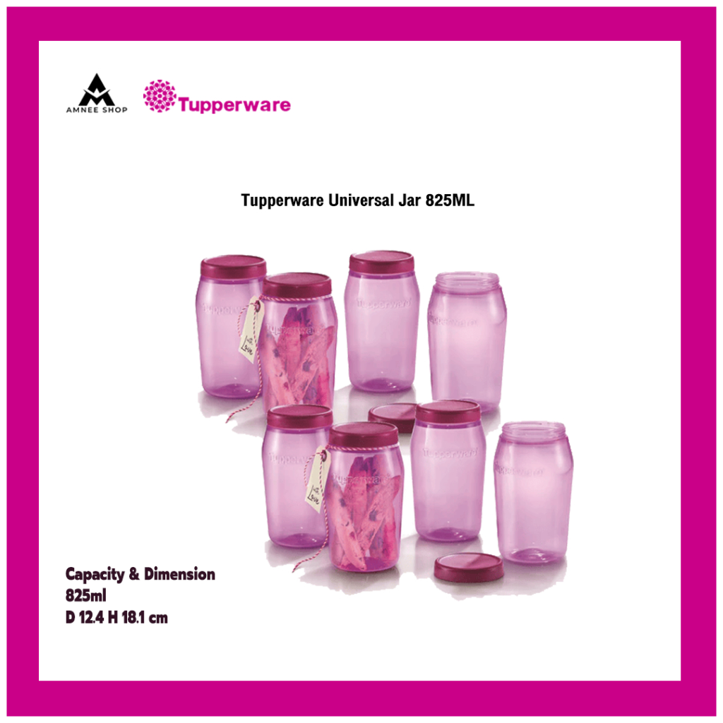 Tupperware Universal Jar 825ML สีม่วง 1ใบ | Shopee Thailand