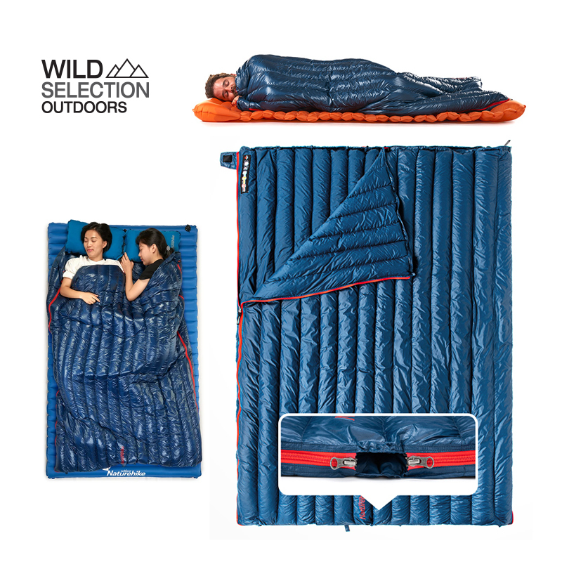 アウトドア寝具 Tianshan  DOWN SLEEPING BAG #450 Naturehike Thailand ถุงนอนขนห่าน/เป็ด น้ำหนักเบา CW280 CWM400