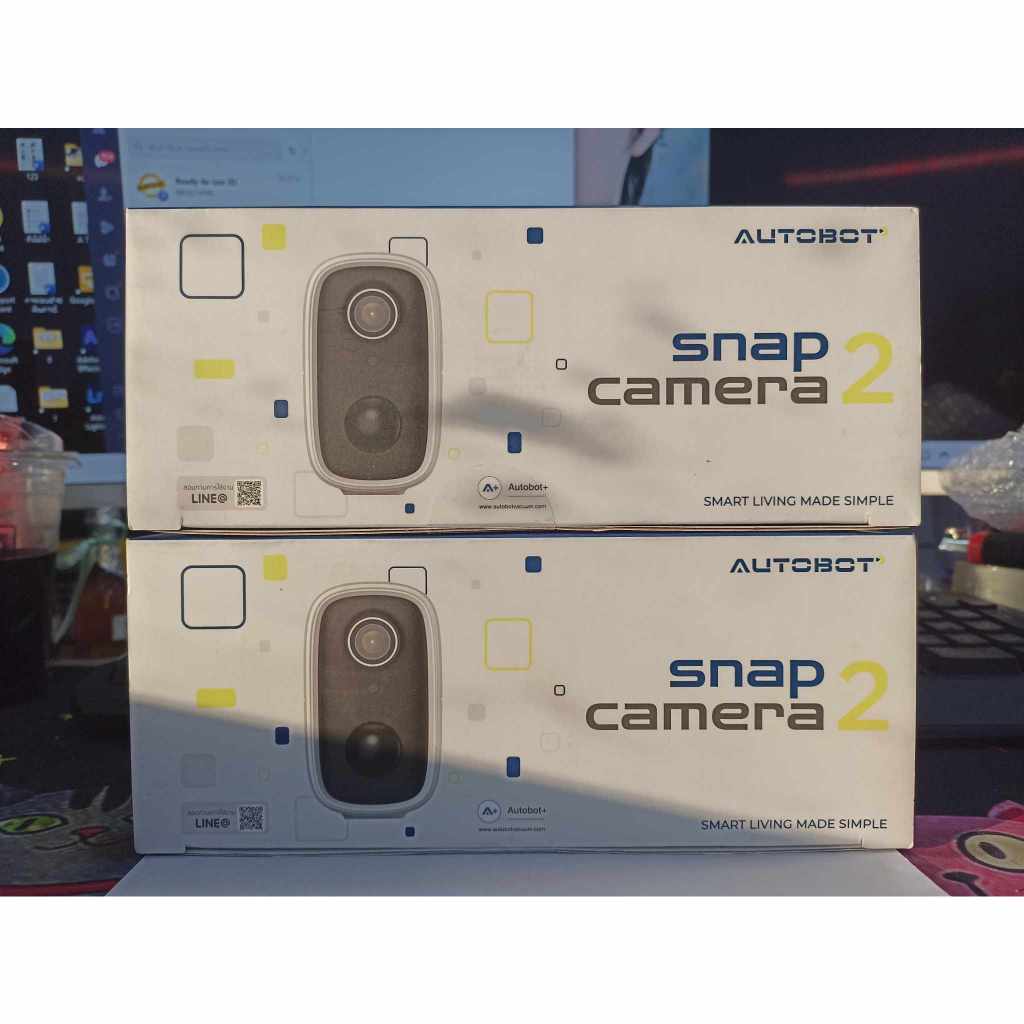 AUTOBOT snap camera 2 กล้องวงจรปิด ต่อ WIFI ระบบ PIR motion sensor ถ่าย ...