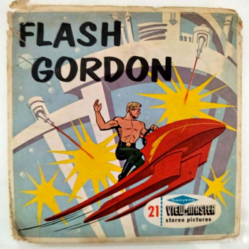 แผ่นฟิล์ม gaf วิวมาสเตอร์ View Master 3D แฟลช กอร์ดอน flash gordon view ...