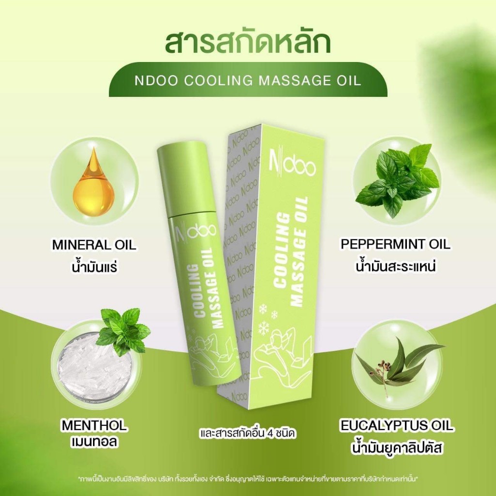 ของแท้!! Ndoo ลูกกลิ้งเอ็นดูแก้ปวดหัว เจลไมเกรนคลายปวดรวดเร็วใน 5 นาที ...