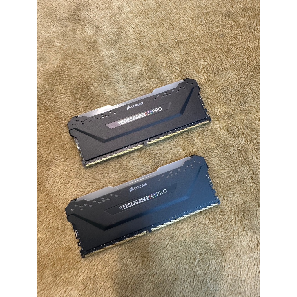 CORSAIR VENGEANCE RGB PRO (BLACK) (CMW16GX4M2C3200C16) 16GB (8GBx2 ...