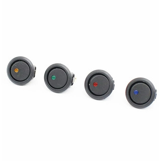 23mm Mini Round Rocker Switch 12V 20A สวิตช์สลับไฟ LED ON-0FF Power ...