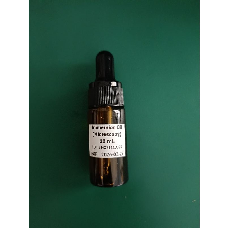 Oil Immersion (microscopy)10 ml ออยกล้องจุลทรรศน์ ออย100 น้ำมันสำหรับ ...