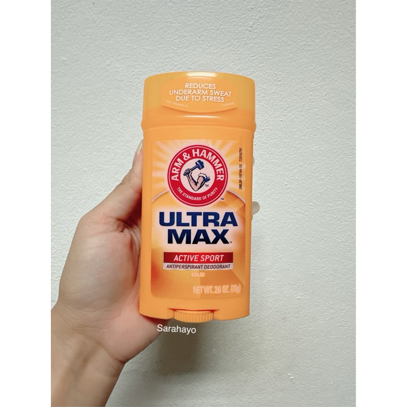 Arm & Hammer Active Sport Ultramax Solid Antiperspirant Deodorant 73g