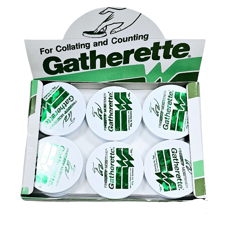 ขี้ผึ้งนับแบงค์ Gatherette 40 g. ยกกล่อง 1 โหล | Shopee Thailand