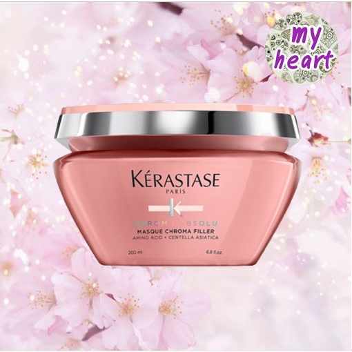 Masque Chroma Absolu Kérastase 200 Ml - Pour Cheveux Colorés - Filler Combleur