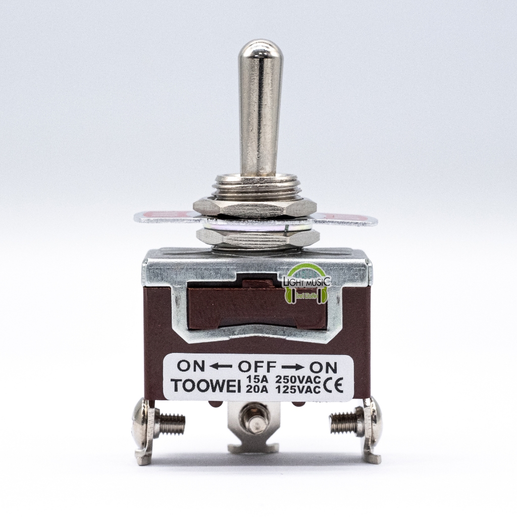 Toggle Switch Toowei T701C 3 ขา 3 ทาง ON-OFF-ON สวิทโยก สวิทช์โยก ...