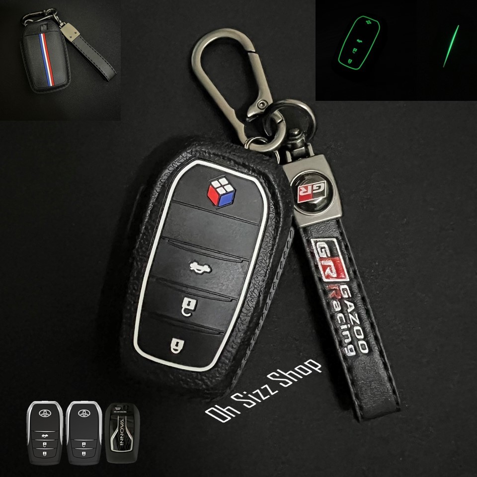 เคสรีโมท Toyota Innova Zenix 2023 ซิลิโคนหุ้มรีโมทรถ สามารถถอดกุญแจ ...