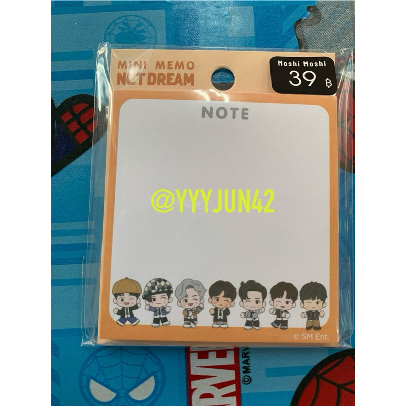 กระดาษโน้ต สมุดโน้ต Moshi Moshi x NCT Dream | Shopee Thailand