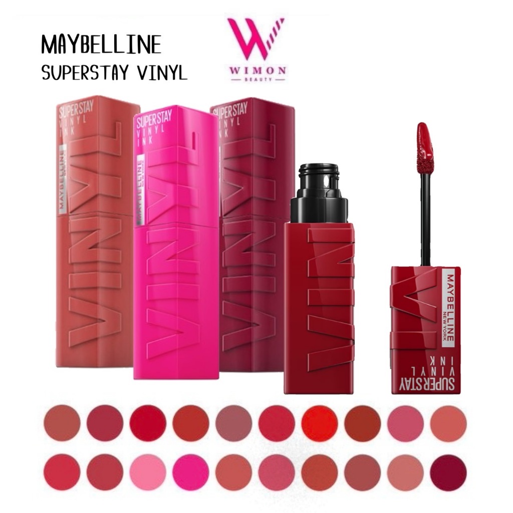 Maybelline Superstay Vinyl Ink 4.2ml. เมย์เบลลีน นิวยอร์ก ซุปเปอร์สเตย์ ...