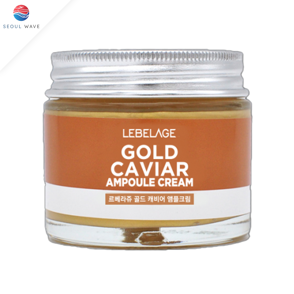 LEBELAGE Gold Caviar Ampoule Cream ลีเบลเอจ โกลด์ คาเวียร์ แอมพูลครีม