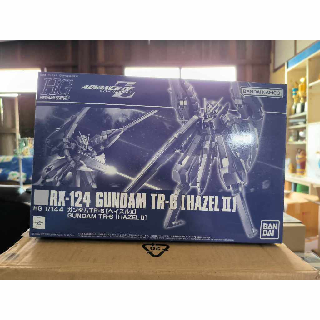 Kit Maquette Bandai HGUC 1/144 Gundam TR-1 [Advanced Hazle] & Pièces D'extension Pour Gundam TR-6