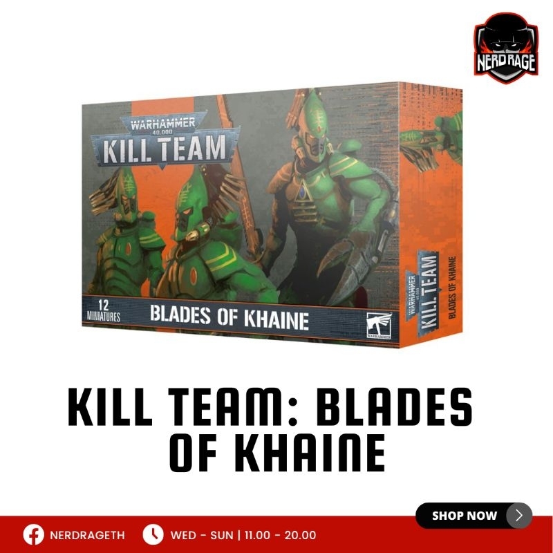 Warhammer Kill Team - Aeldari Blades Of Khaine Striking Scorpions