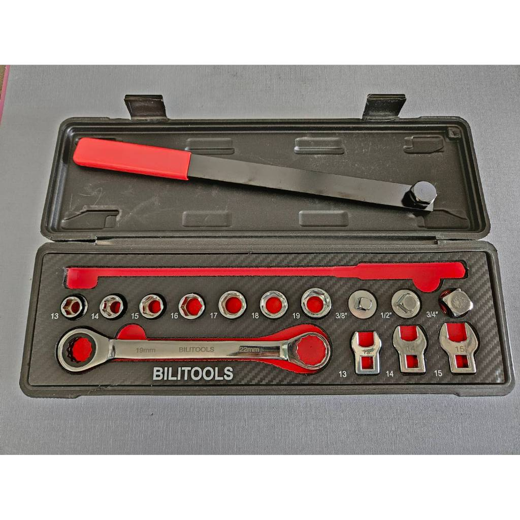 BILITOOLS ประแจถอดน็อตมู่เล่ ประแจมู่เล่ย์ ประแจถอดลูกรอกสายพาน ประแจ ...