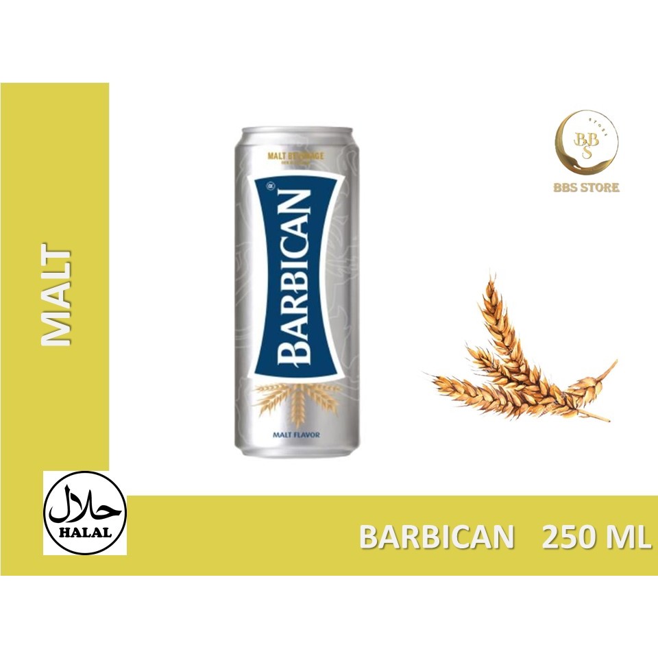 Barbican Malt Beverage NonAlcohol Halal 250 ML Shopee Thailand