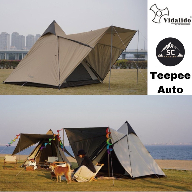 Vidalido Teepee Auto Proワンポールテント Vidalido Teepee Auto Proワンポールテント 【公式通販】