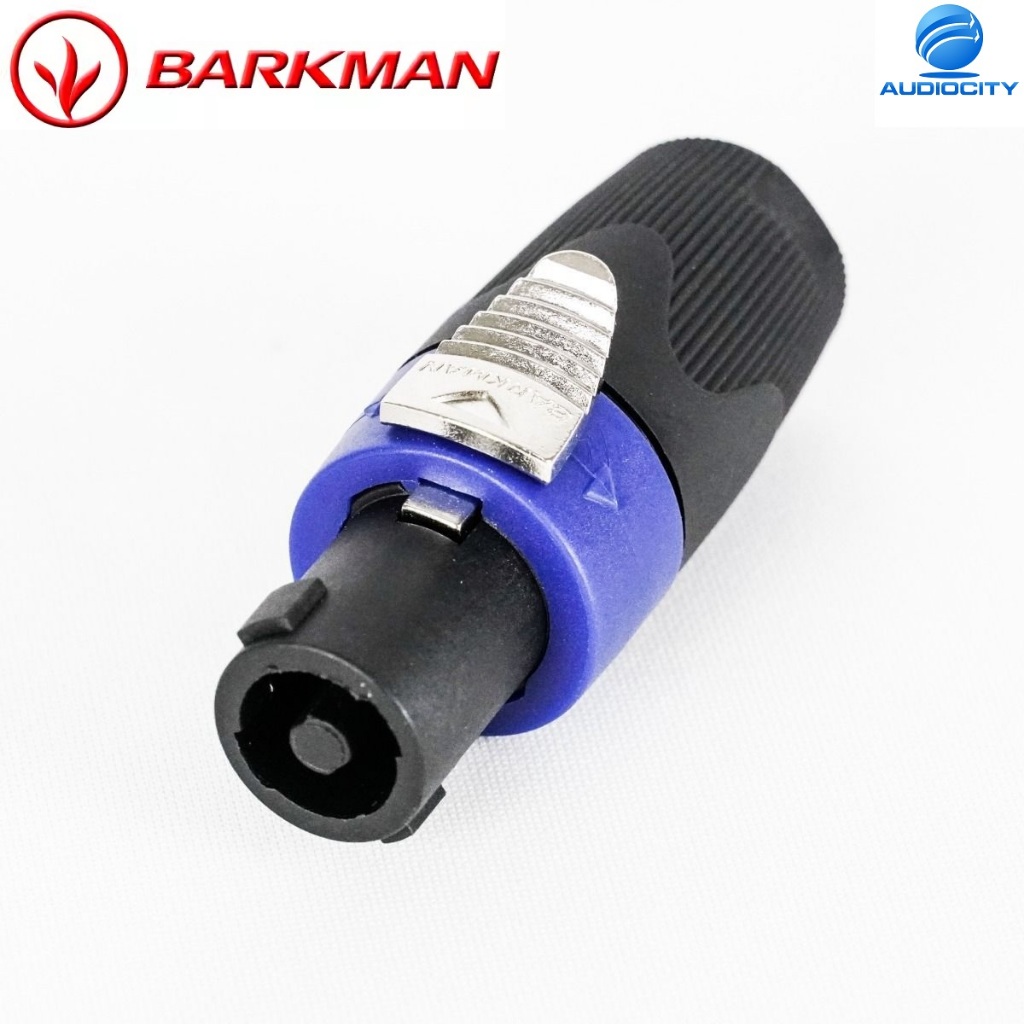 BARKMAN BL4FX ขั้วต่อสายลำโพงตัวผู้ 4 pole cable connector ปลั๊กสปีคคอน ...