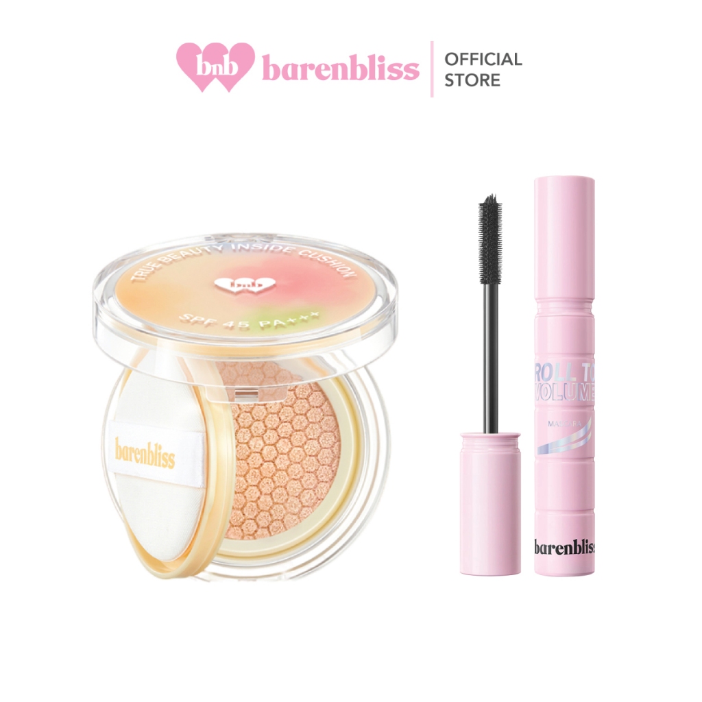 bnb barenbliss Set True Beauty Inside Cushion15g. + Mascara | Shopee ...
