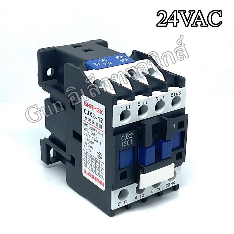 CNC Cjx2s 220V, 110V, 380V, 415V 50/60Hz AC Magnetic Contactor with 2  Contacts CJX2-18 110V 50Hz 三相 1NO モーターコントローラ AC コンタクタ 660V 32A