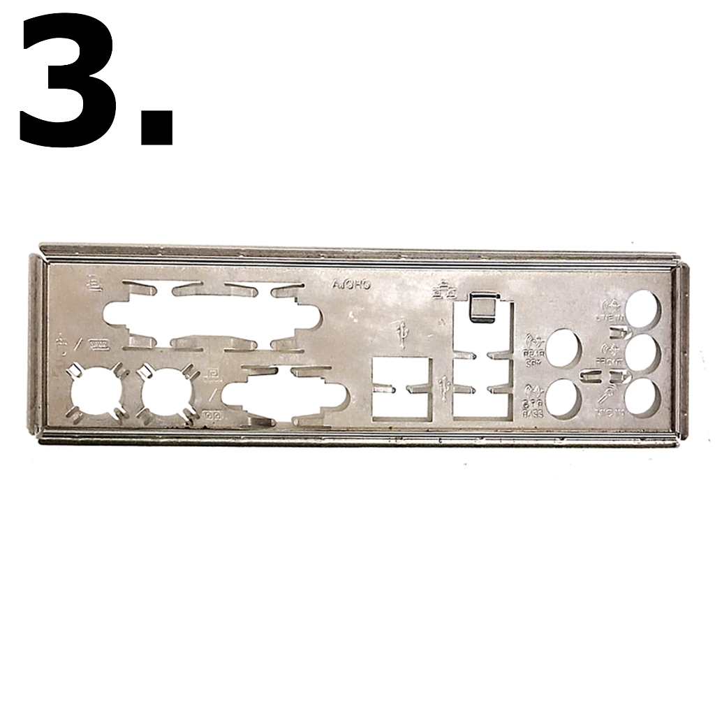 ฝาหลังเมนบอร์ด I/O Shield หลายรุ่น | Shopee Thailand