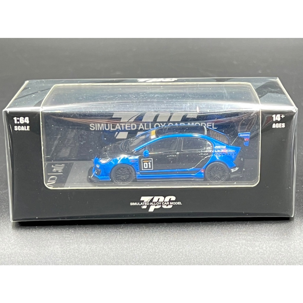 TPC 1/64 Honda Civic FD2 Modified Blue-STI | Shopee Thailand