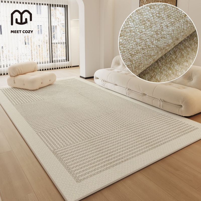 MEET COZY พร้อมส่ง!! พรมตกแต่งบ้าน Loop Rugs สไตล์มินิมอล พรมปูพื้นห้อง ...