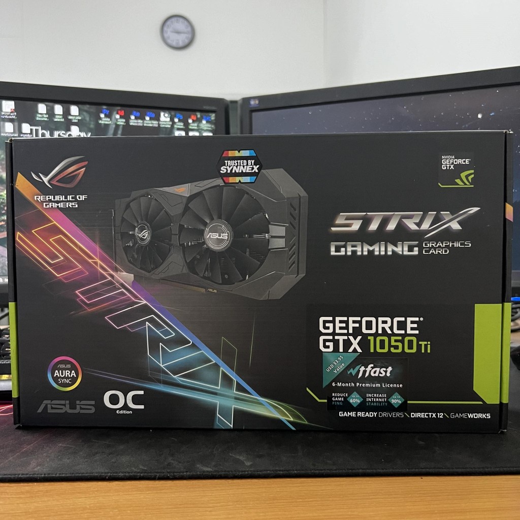 ASUS ROG STRIX-GTX1050TI-O4G-GAMING (มือสอง) | Shopee Thailand