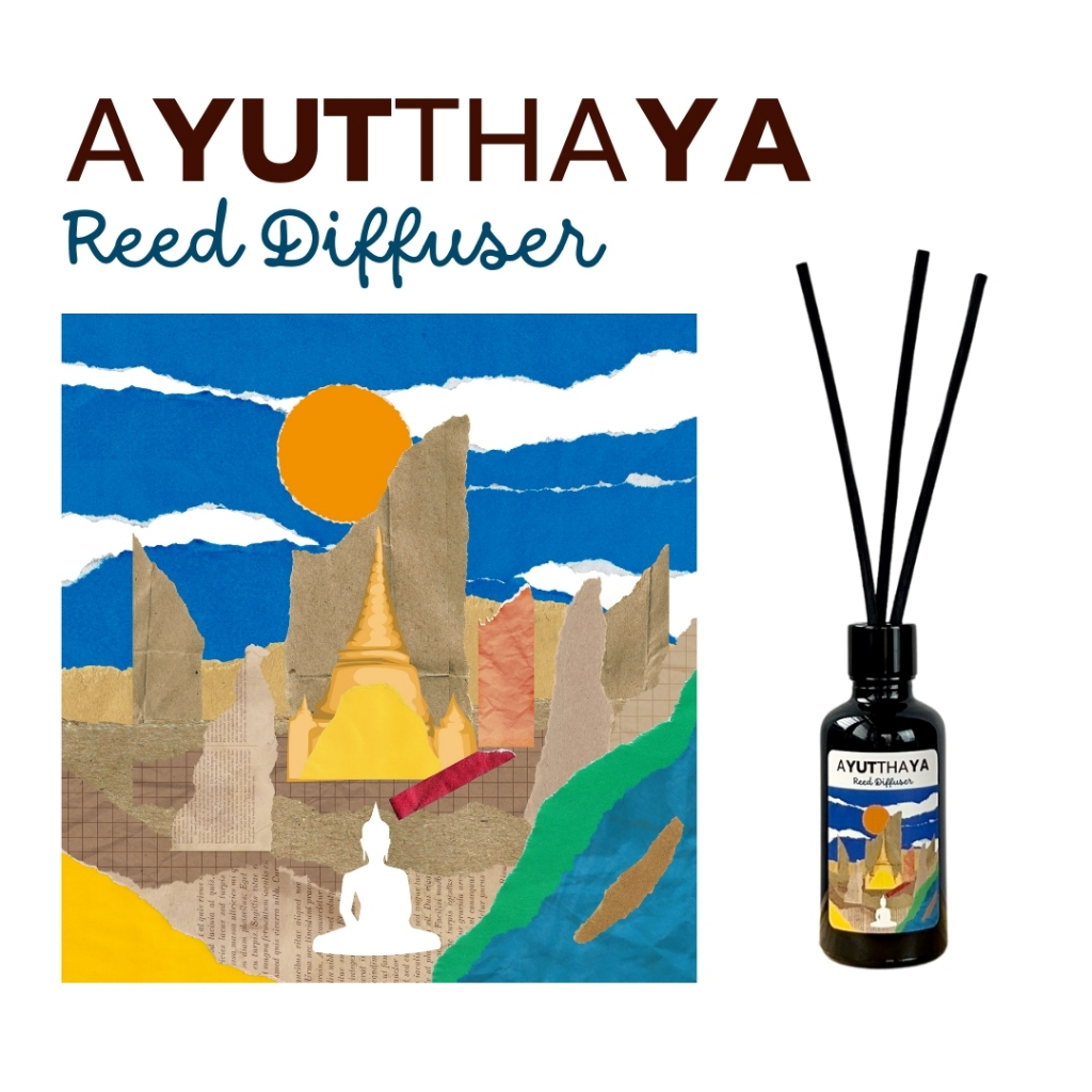 หลงอยุธยา ก้านไม้หอมปรับอากาศ Thai Crush Reed Diffuser 50 ml ...