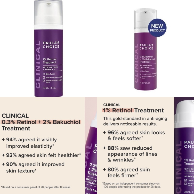 ของแท้100 Paula's Choice CLINICAL Retinol Treatment 30ml(0.3/1) Shopee Thailand