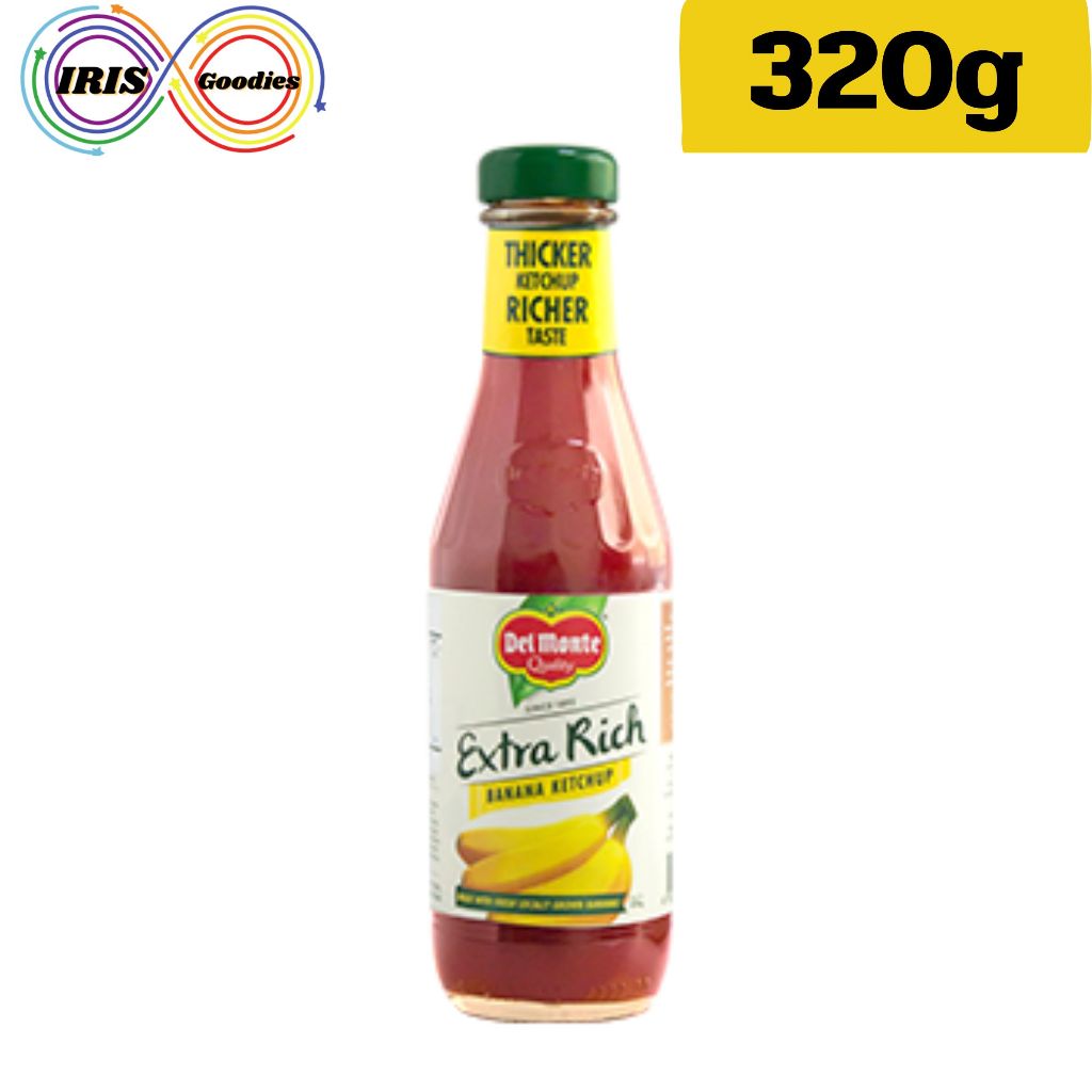 Del monte extra rich banana ketchup 320g (Expiry Date 21 Nov 2024