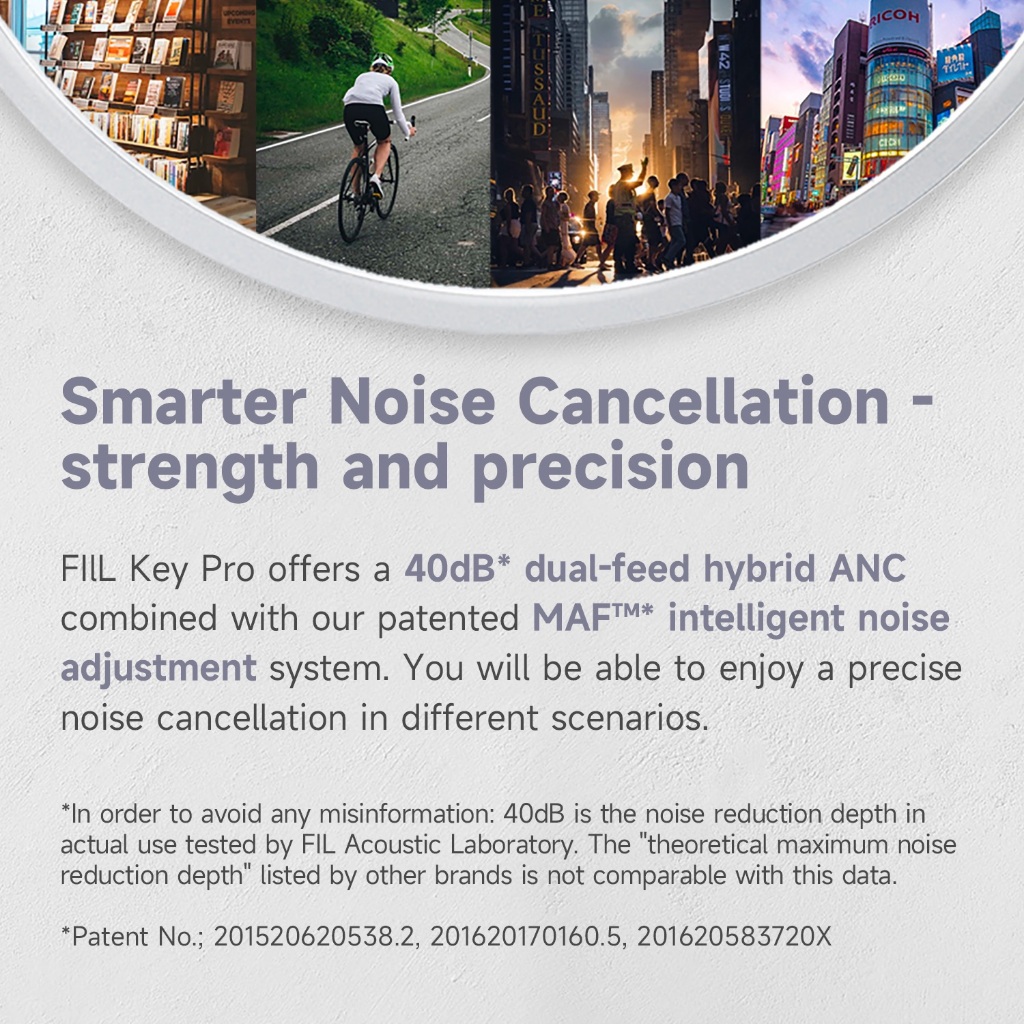 FIIL Key Pro (Global Version) หูฟังบลูทูธ หูฟังไร้สาย Bluetooth 5.4