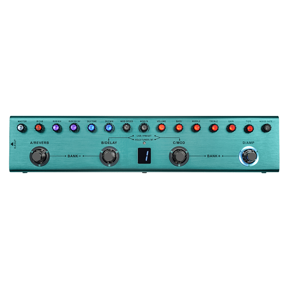 M-VAVE TANK-G V.2 Guitar เอฟเฟคกีตาร์ TankG / Tank G / มัลติเอฟเฟค (ส่ง ...