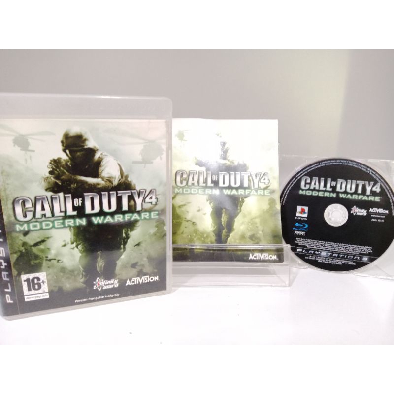 แผ่นเกมส์ Ps3 Call of duty Modern Warfare 4 (Playstation 3 ) (อังกฤษ) Shopee Thailand
