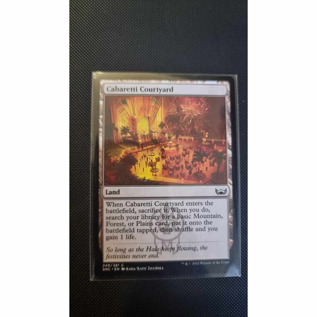 Evoke land Maestros Theater, Cabaretti Courtyard, Obscura Storefront