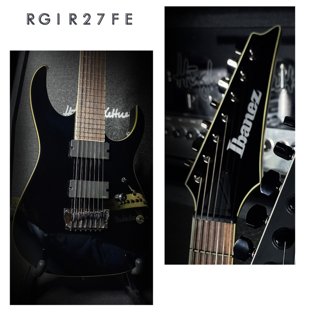 กีต้าร์ไฟฟ้า Ibanez IRON LABEL Series Pickup EMG RGIR30BFE 6 สาย