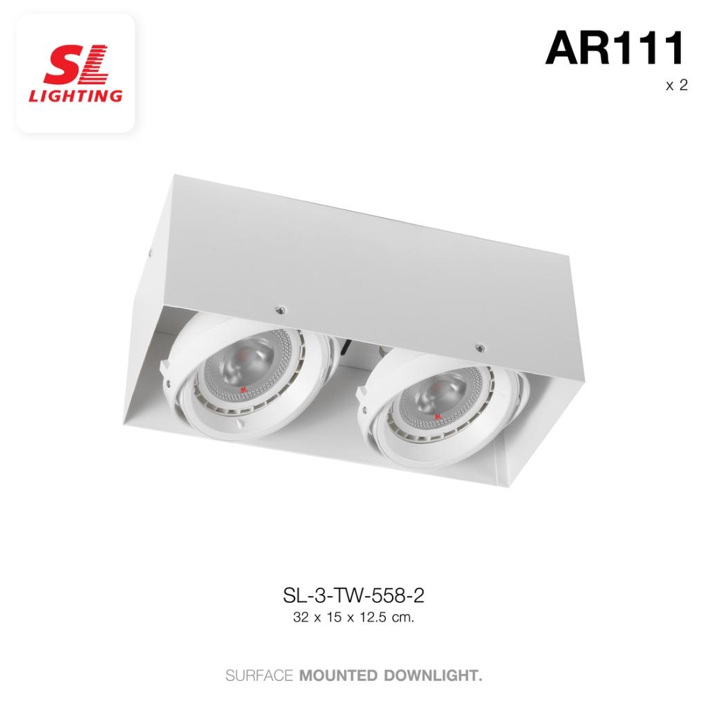 SL LIGHTING | Surface Mounted Downlight โคมไฟดาวน์ไลท์ติดลอย AR111 รุ่น ...