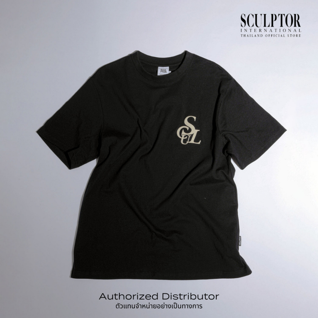 ★SCULPTOR★ Flocking Symbol Logo Tee White SC24S232WH 스컬프터(SCULPTOR) Flocking Symbol Logo Tee White - 사이즈