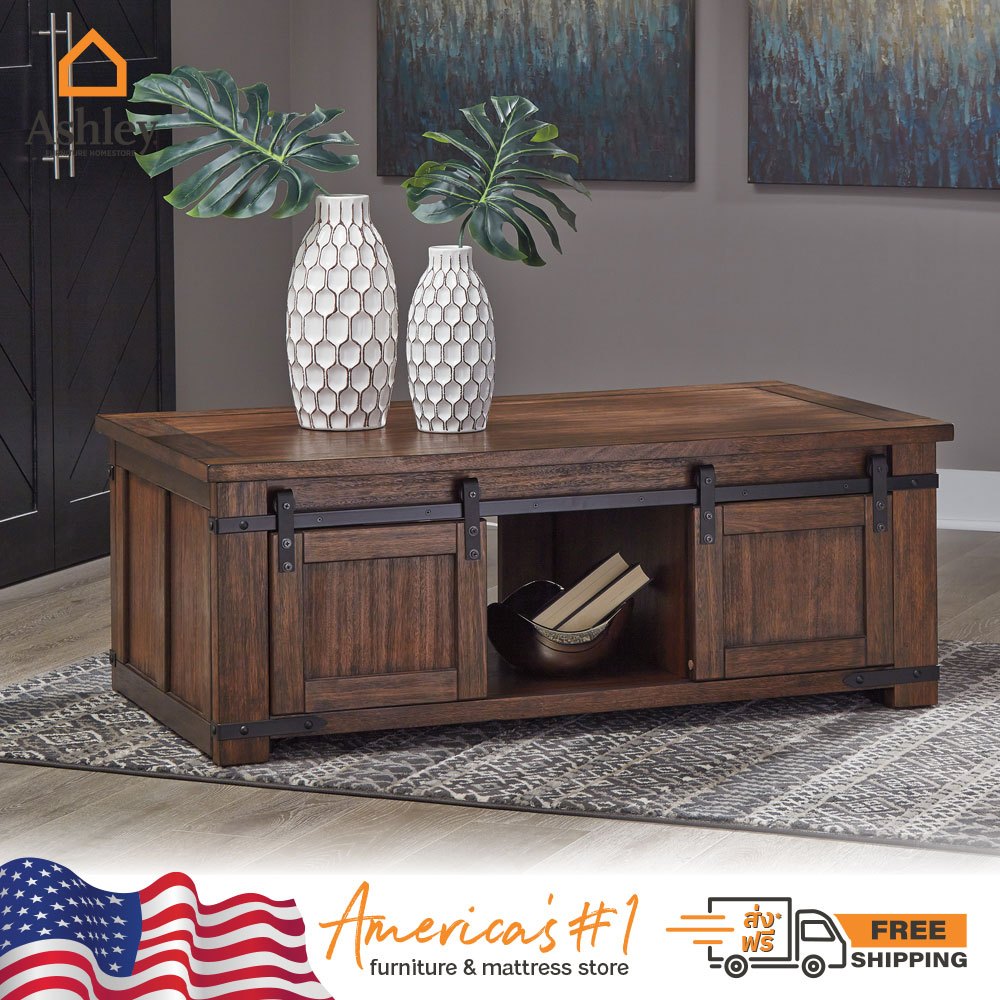Ashley โต๊ะกลาง รุ่น BUDMORE/127,Coffee Table Shopee Thailand