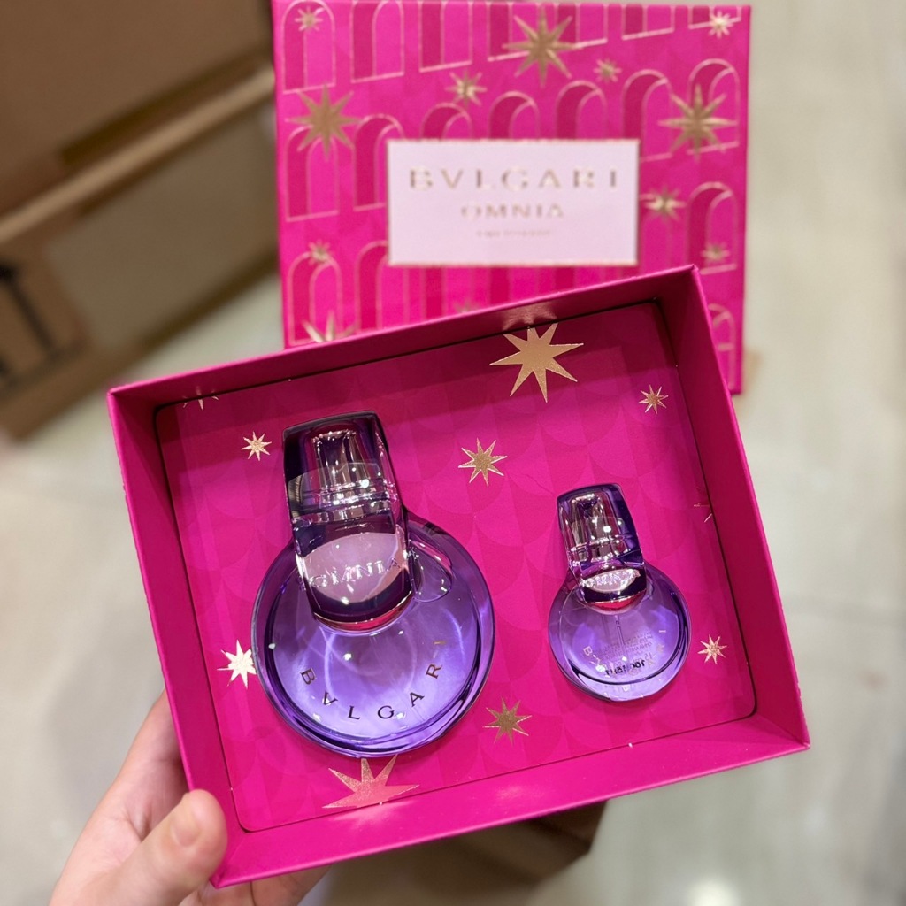 Set Bvlgari Omnia Amethyste EDT 100 ml. + 15 ml | Shopee Thailand