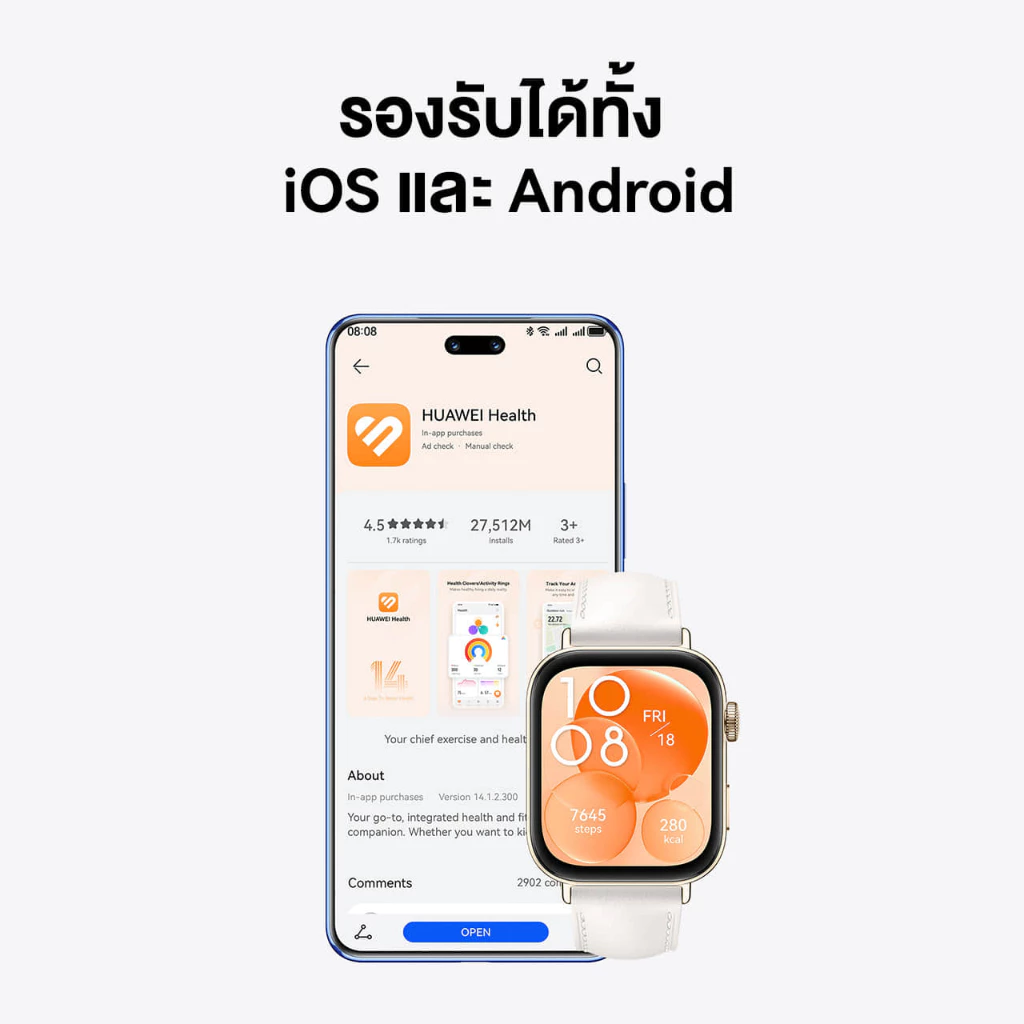 HUAWEI WATCH FIT 3 นาฬิกา smart watch
