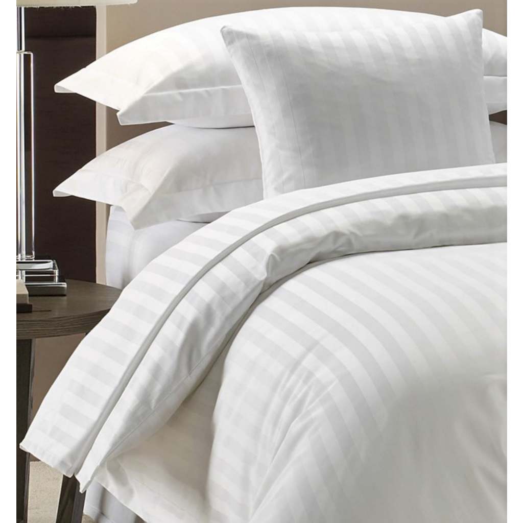 SET 4-IN-1 250 Thread Count Stripe ลายริ้ว 250 เส้นด้าย ผ้าปู+2 ปลอก ...