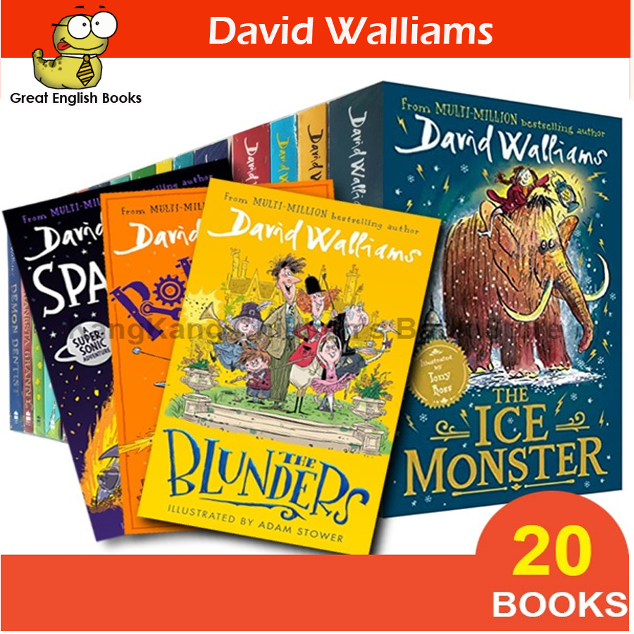 (ใช้โค้ดรับcoinคืน10%ได้) พร้อมส่ง หนังสือ The world of David Walliams ...