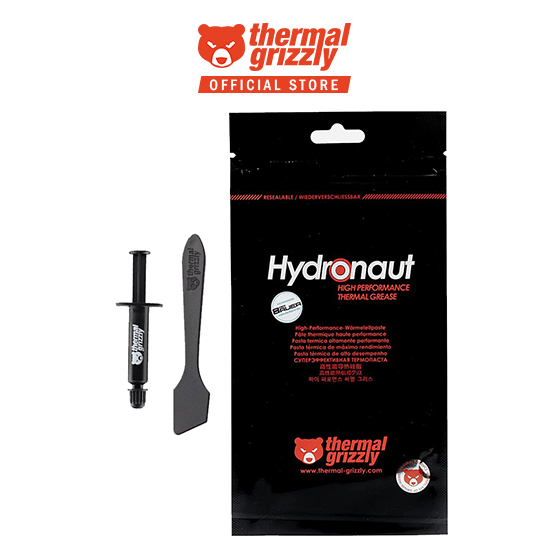 Thermal Grizzly Hydronaut 1g – Pâte Thermique Haute Performance 11,8 W/mk – CPU/GPU/Eau