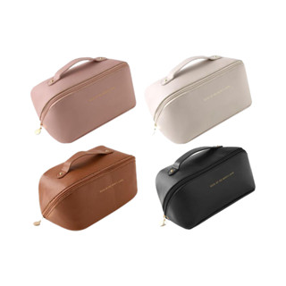 [ซื้อครบ 30.- ลดค่าส่ง 80.-] กระเป๋าเครื่องสำอางเดินทางขนาดใหญ่สำหรับผู้หญิง