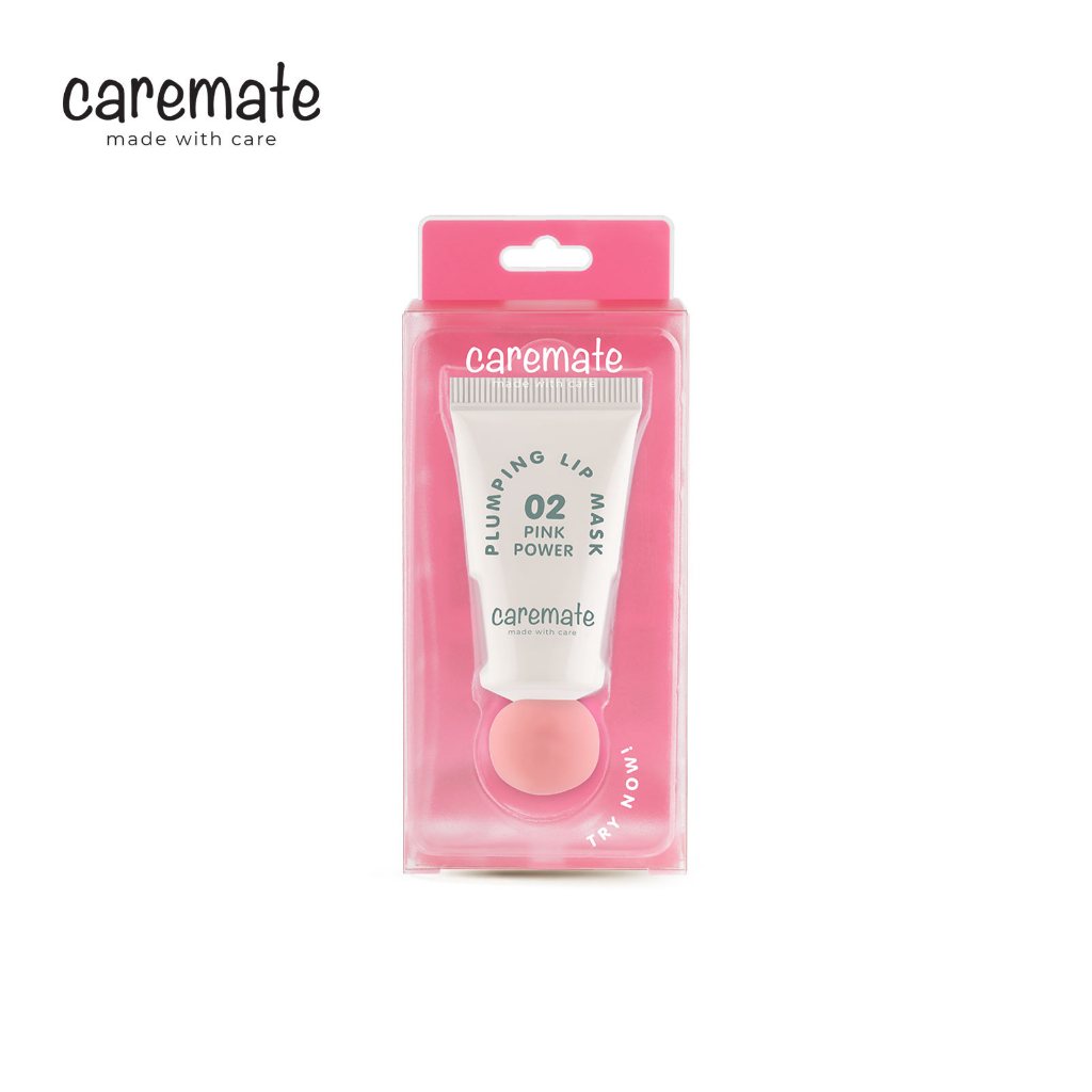 CAREMATE PLUMPING LIP MASK #02 PINK POWER | Shopee Thailand