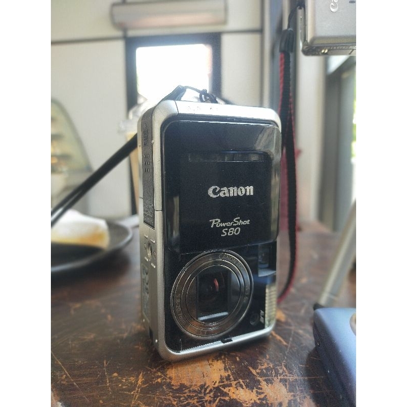 (ทักก่อน) กล้อง canon powershot s80 8.0mp โทนฟิล์ม ใช้ sd card Shopee Thailand