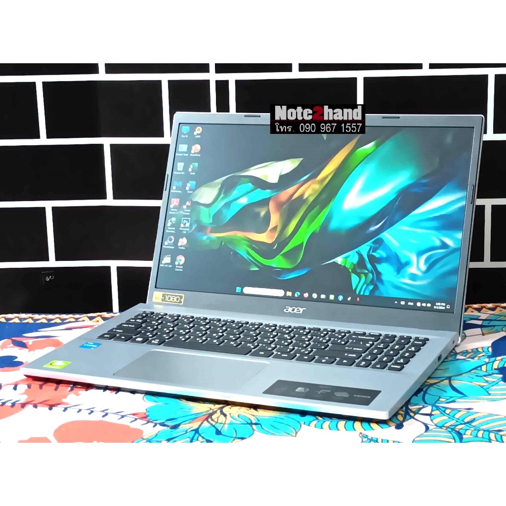 โน๊ตบุ๊คมือสอง ACER Core i3-1215U จอ15.6”IPS แรม8+NVMe512+การ์ดจอ UHD ...